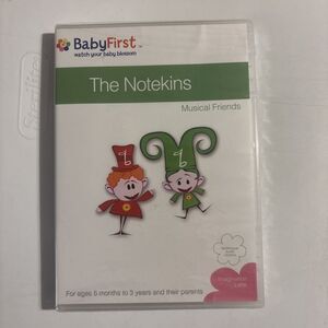 BabyFirst TV The Notekins Musical Friends 6 Months-3 Years DVD 2014 NEW SEALED